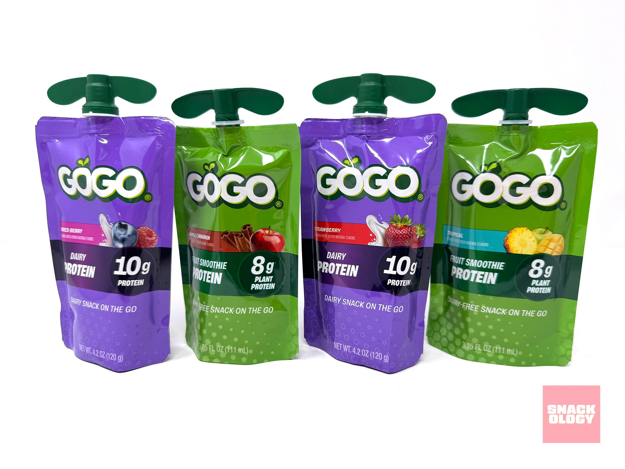 GOGO Dairy Protein and GOGO Fruit Smoothie Protein
