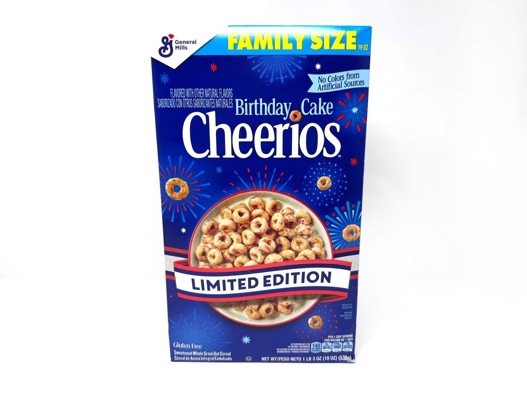 Birthday Cake Cheerios