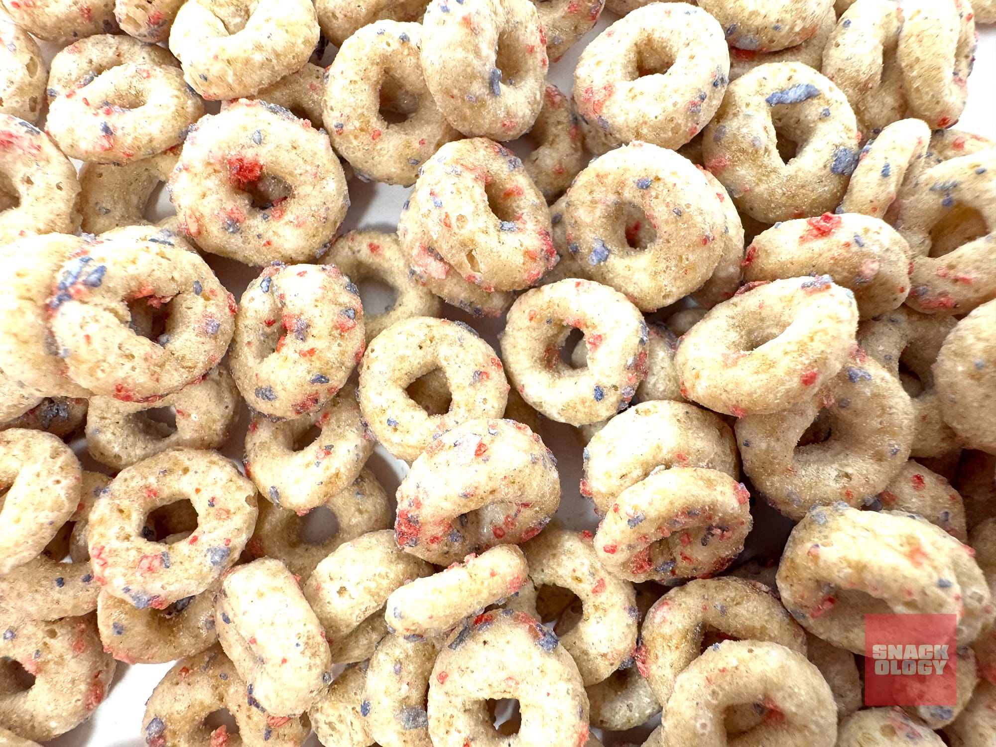 Birthday Cake Cheerios up close