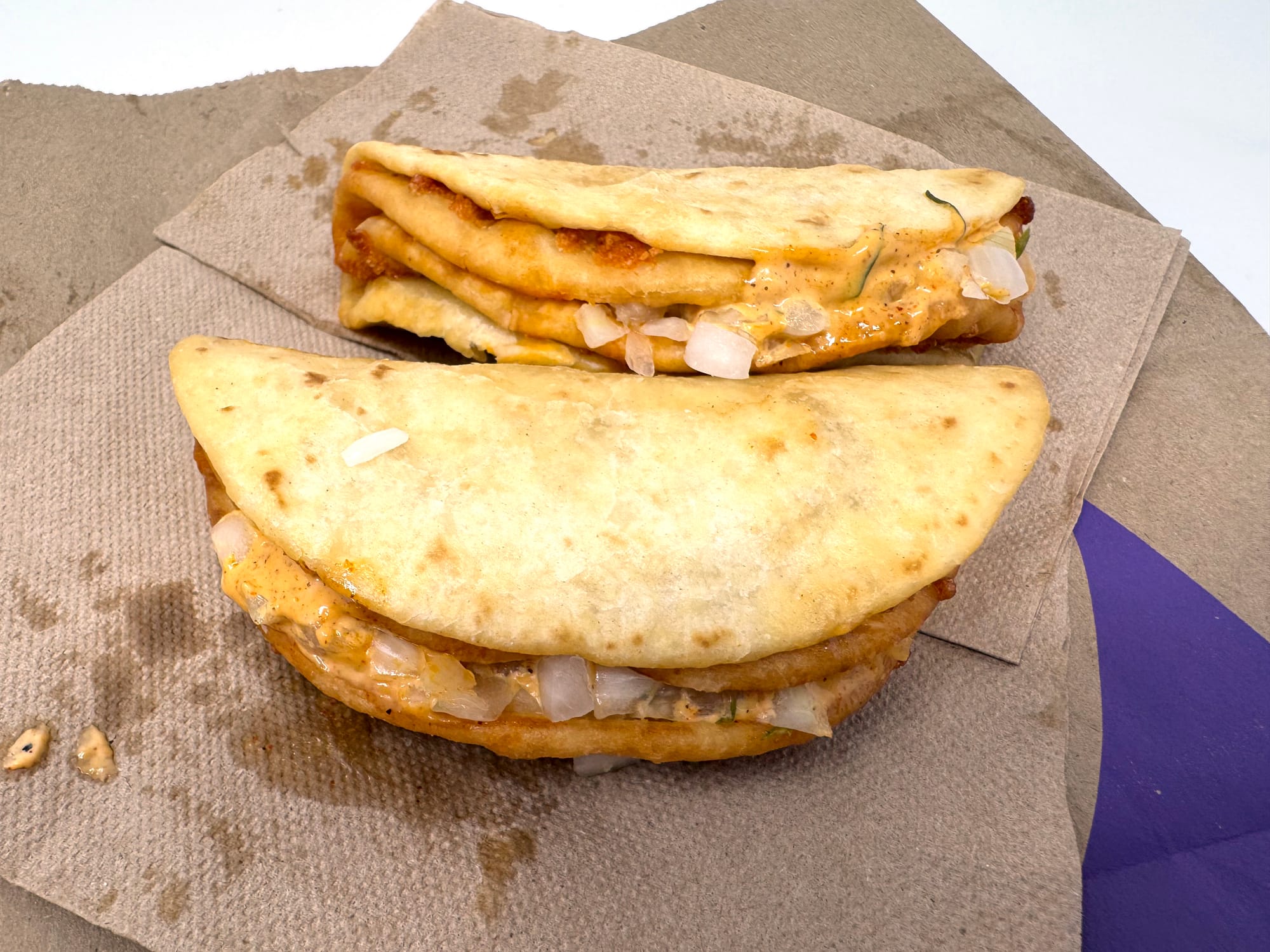 Slow-Roasted Chicken Fajita Street Chalupas