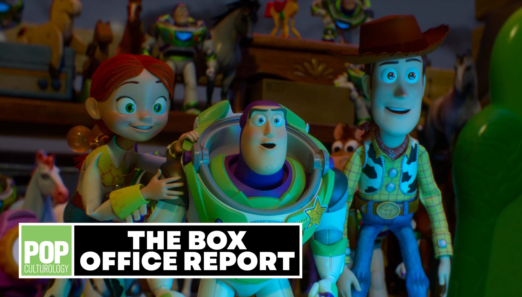 Jessie, Buzz Lightyear and Woody in Toy Story 5