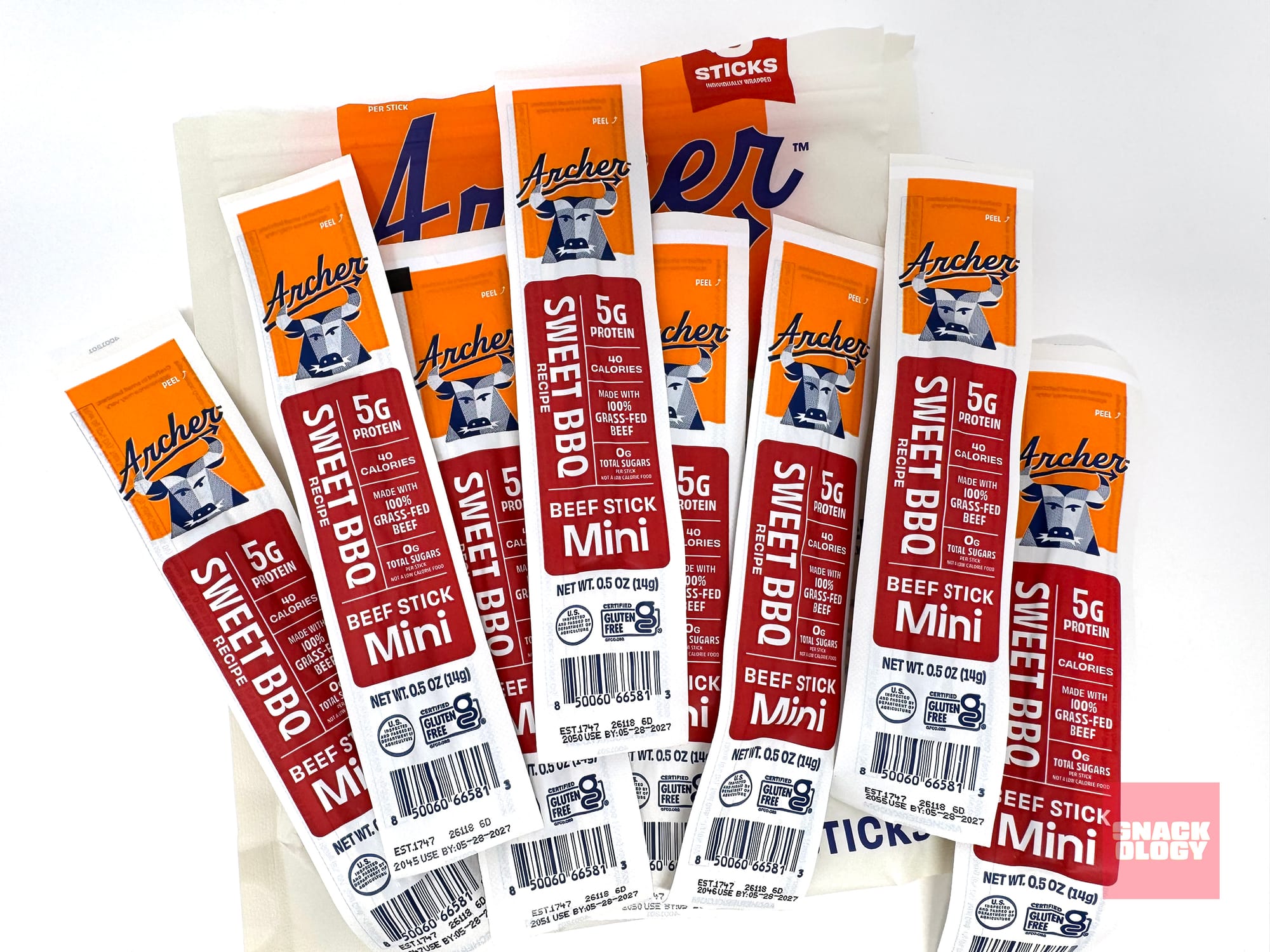 Archer Sweet BBQ Beef Mini Sticks