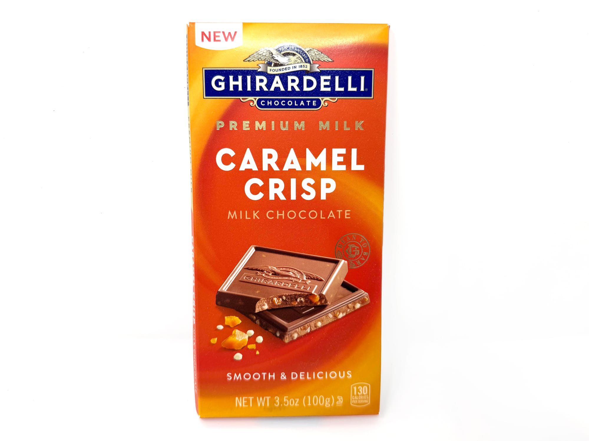 Ghiradelli Premium Milk Chocolate Caramel Crisp