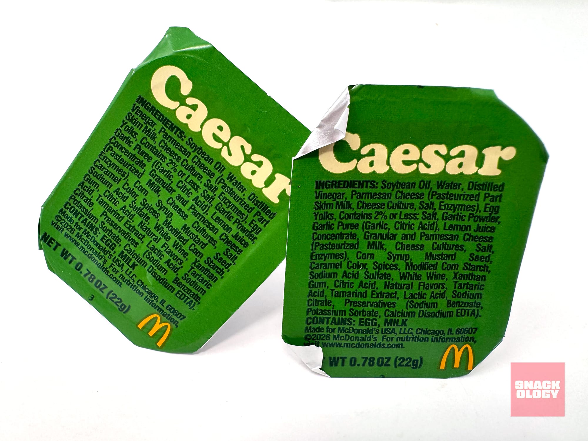 Two Caesar Dip Cups