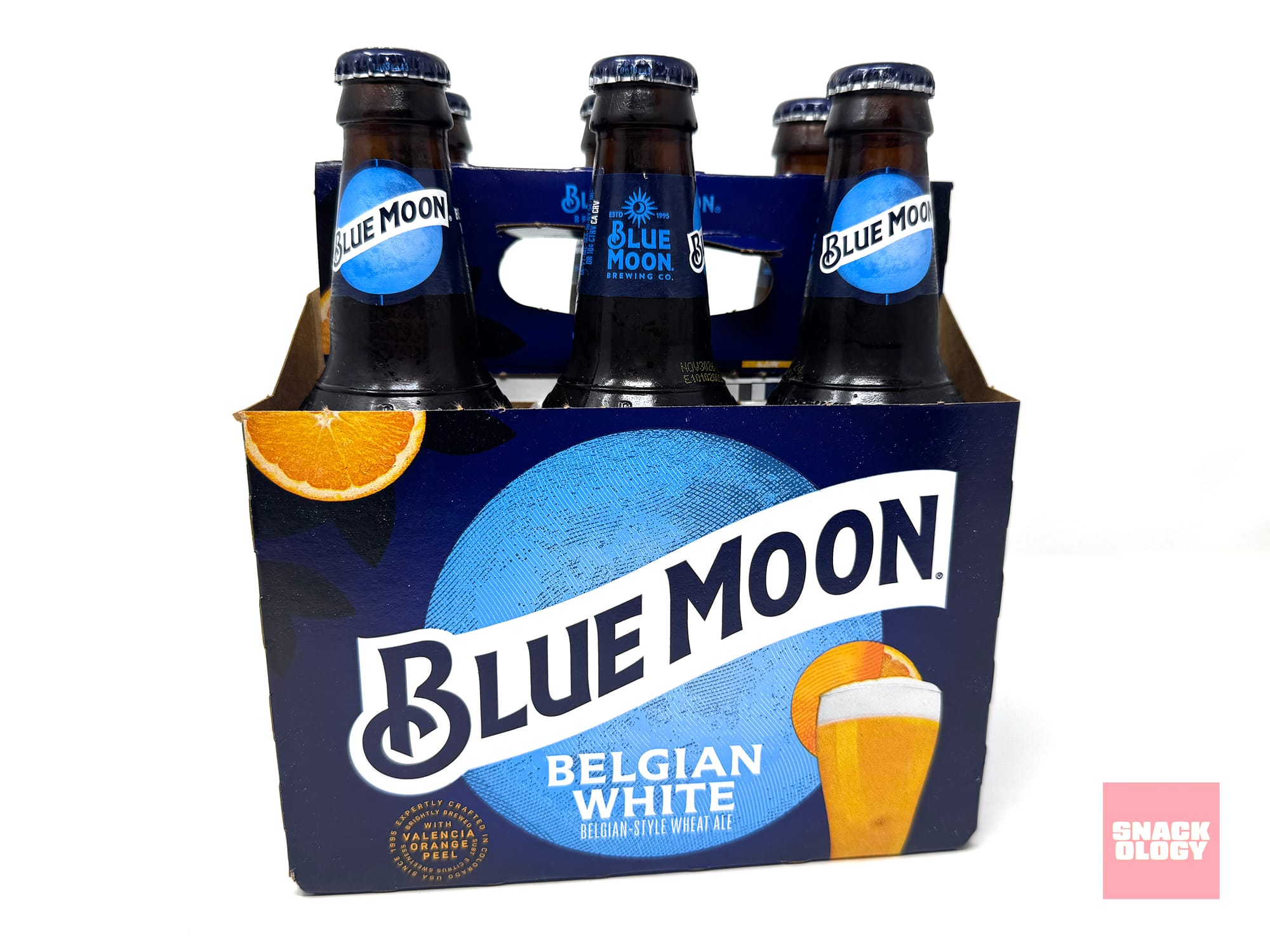 A six-pack of Blue Moon