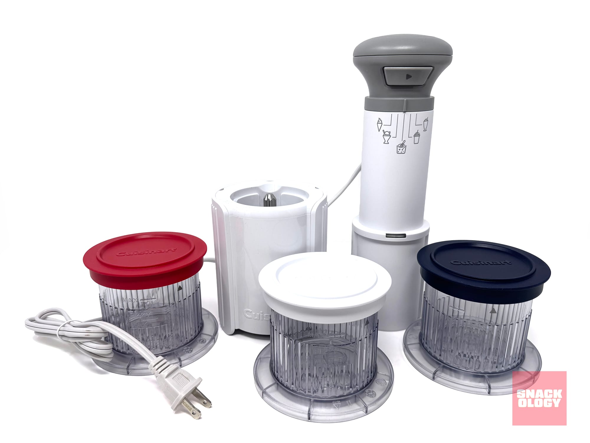 The Cuisinart FastFreeze Ice Cream Maker elements