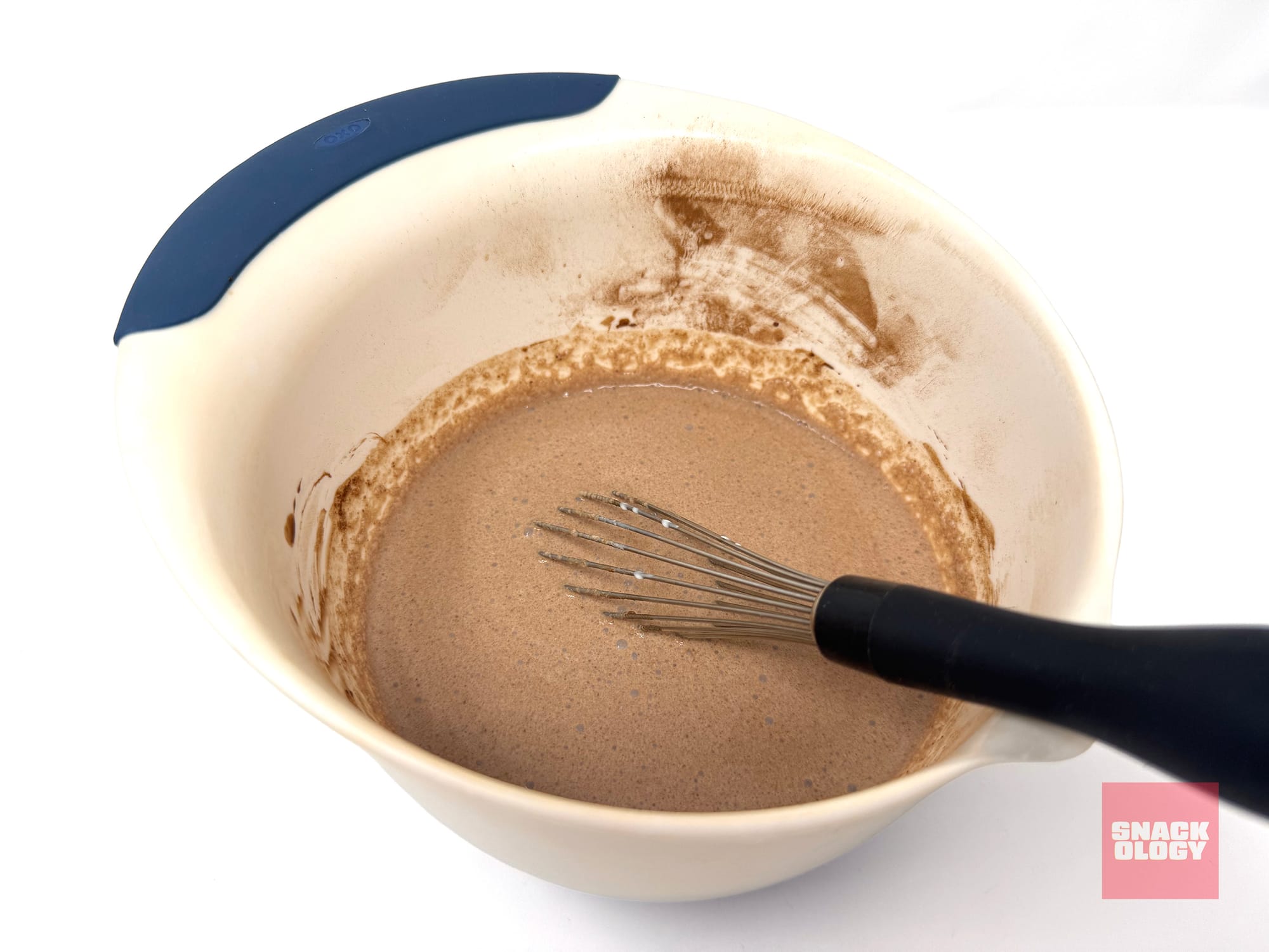 The base for Chocolate Cookies and Cream Ice Cream