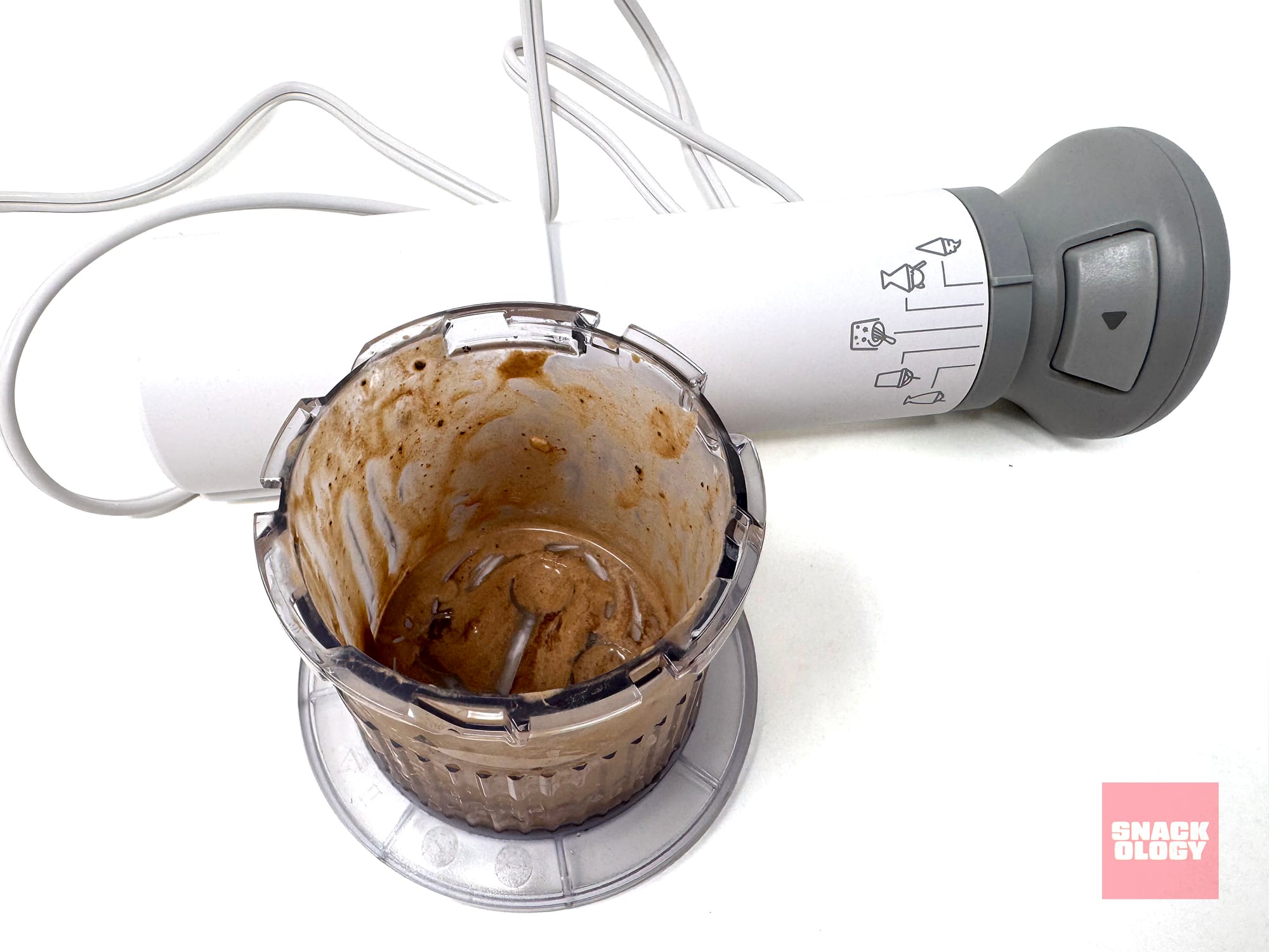 A quickly devoured half-pint of Chocolate Cookies and Cream Ice Cream and the Cuisinart FastFreeze Ice Cream Maker Power Handle
