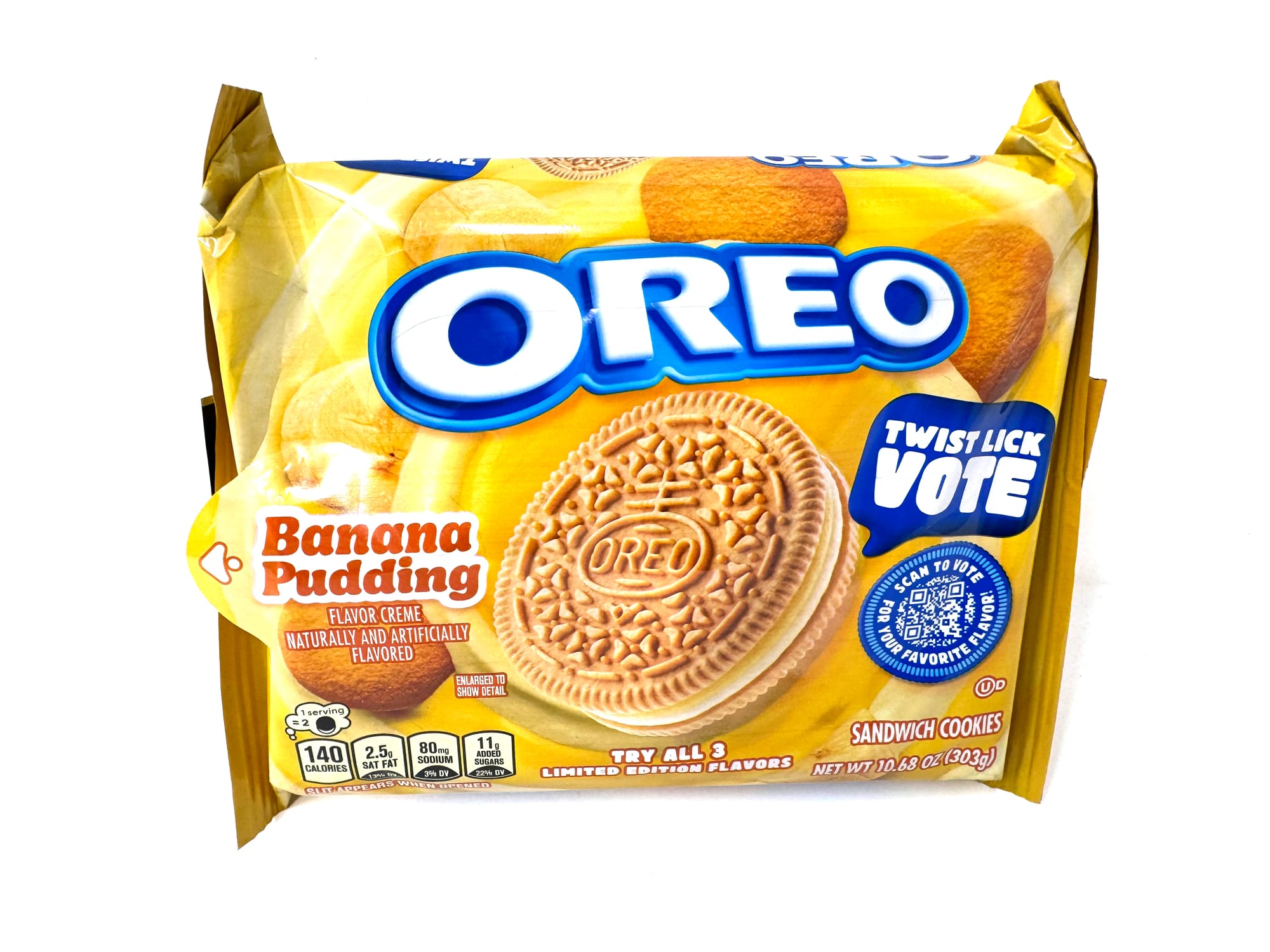 Oreo Banana Pudding Cookies