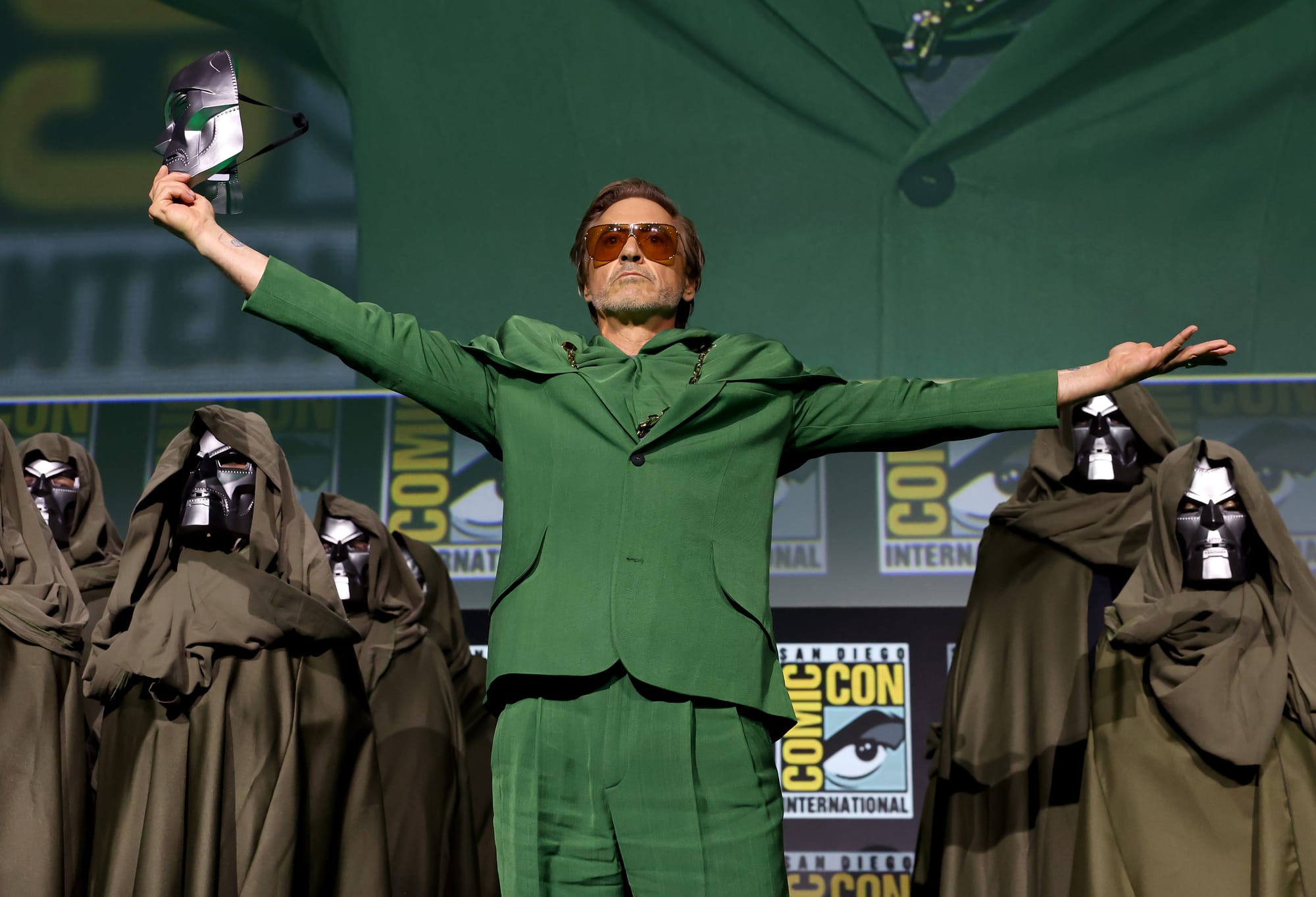 Robert Downey Jr. at San Diego Comic Con in 2024