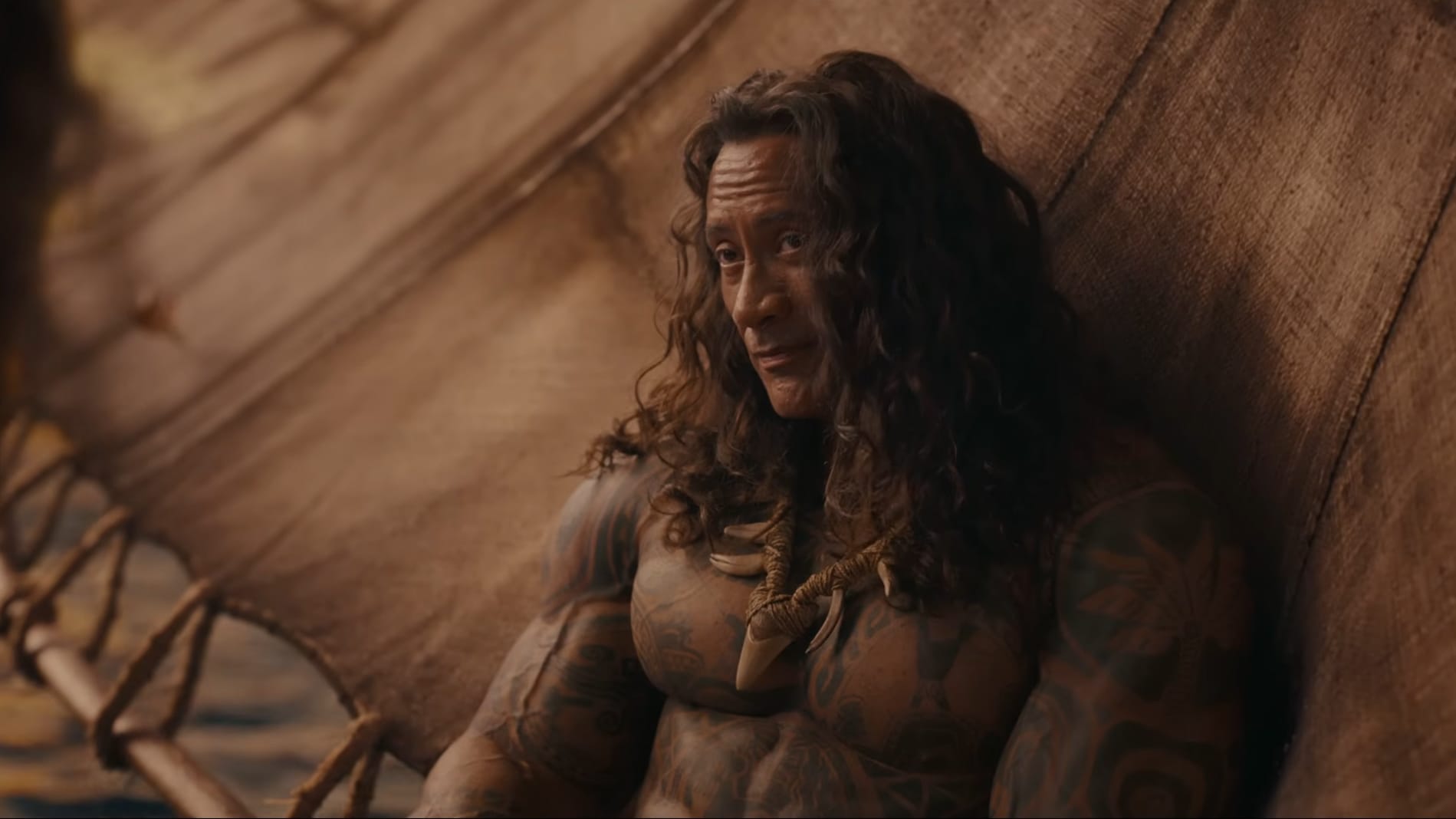 Dwayne Johnson in the live-action Moana remake