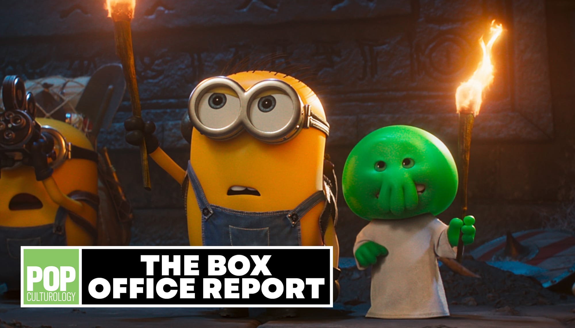 James and Goomi in Minions & Monsters