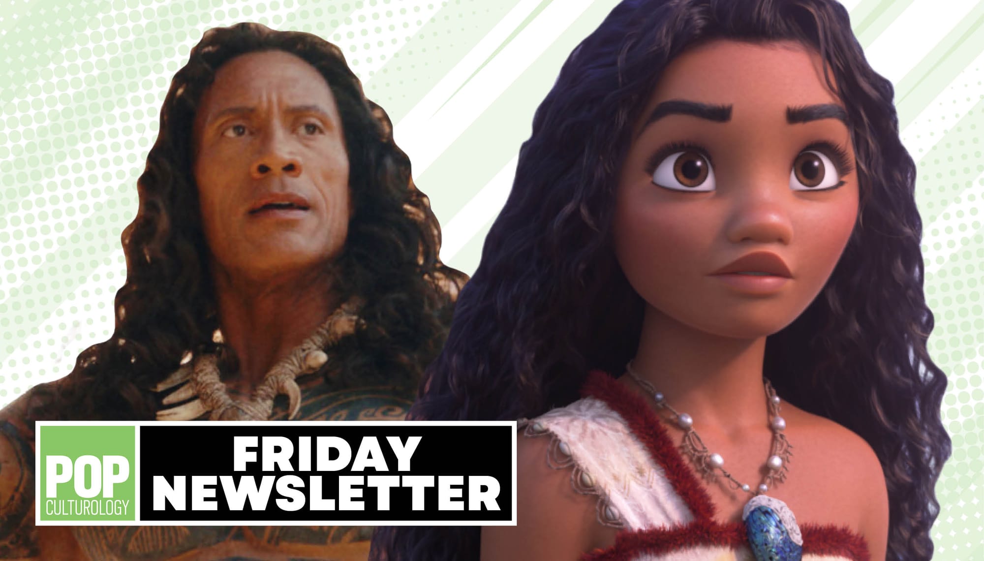 Dwayne Johnson in the live-action Moana remake and Moana in Moana 2
