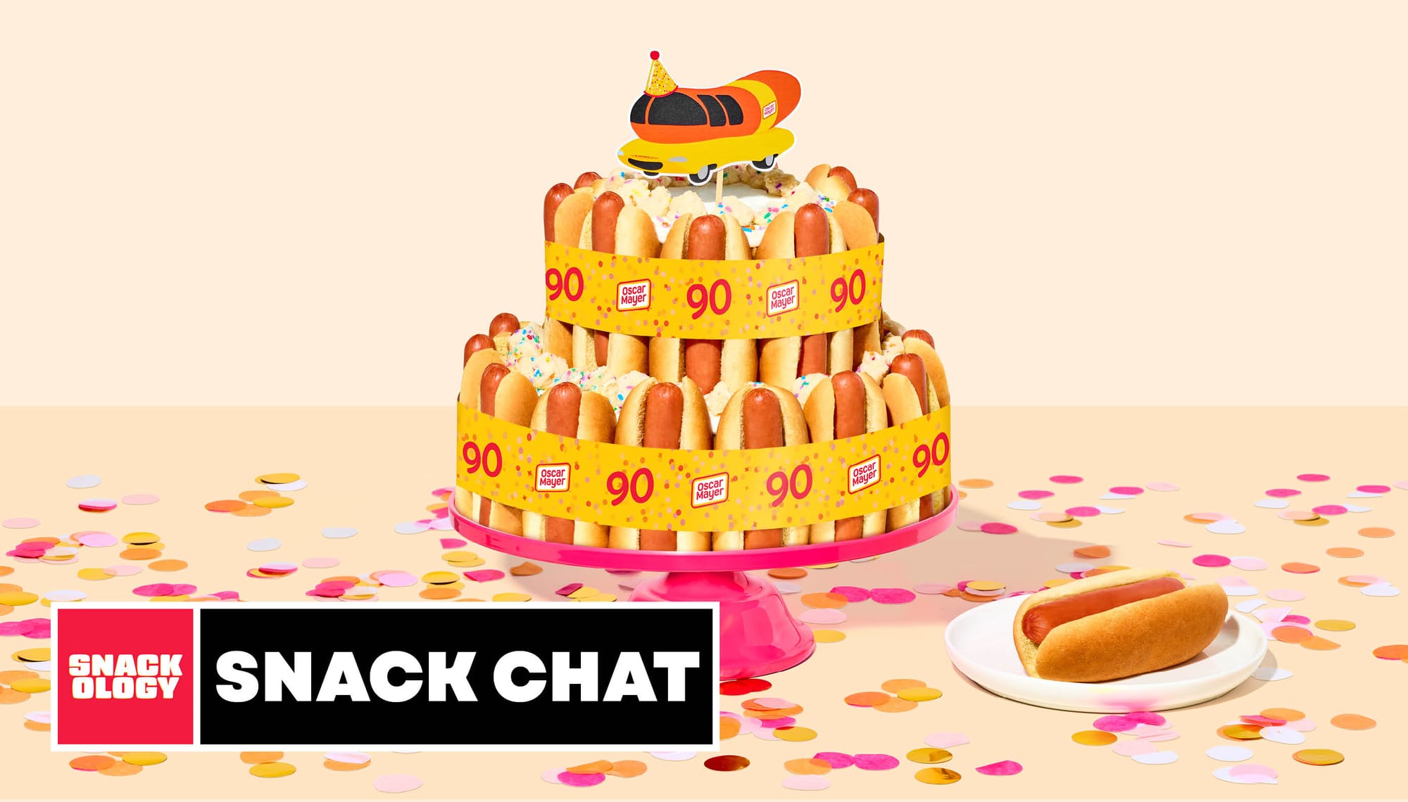 The Oscar Mayer Wiener Cake