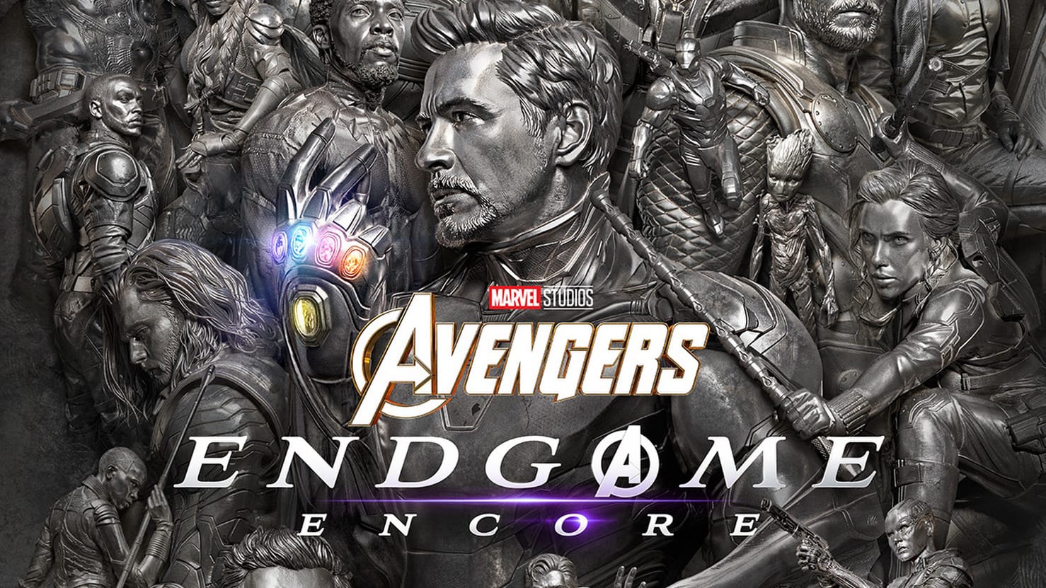 The poster for Avengers Endgame: Encore