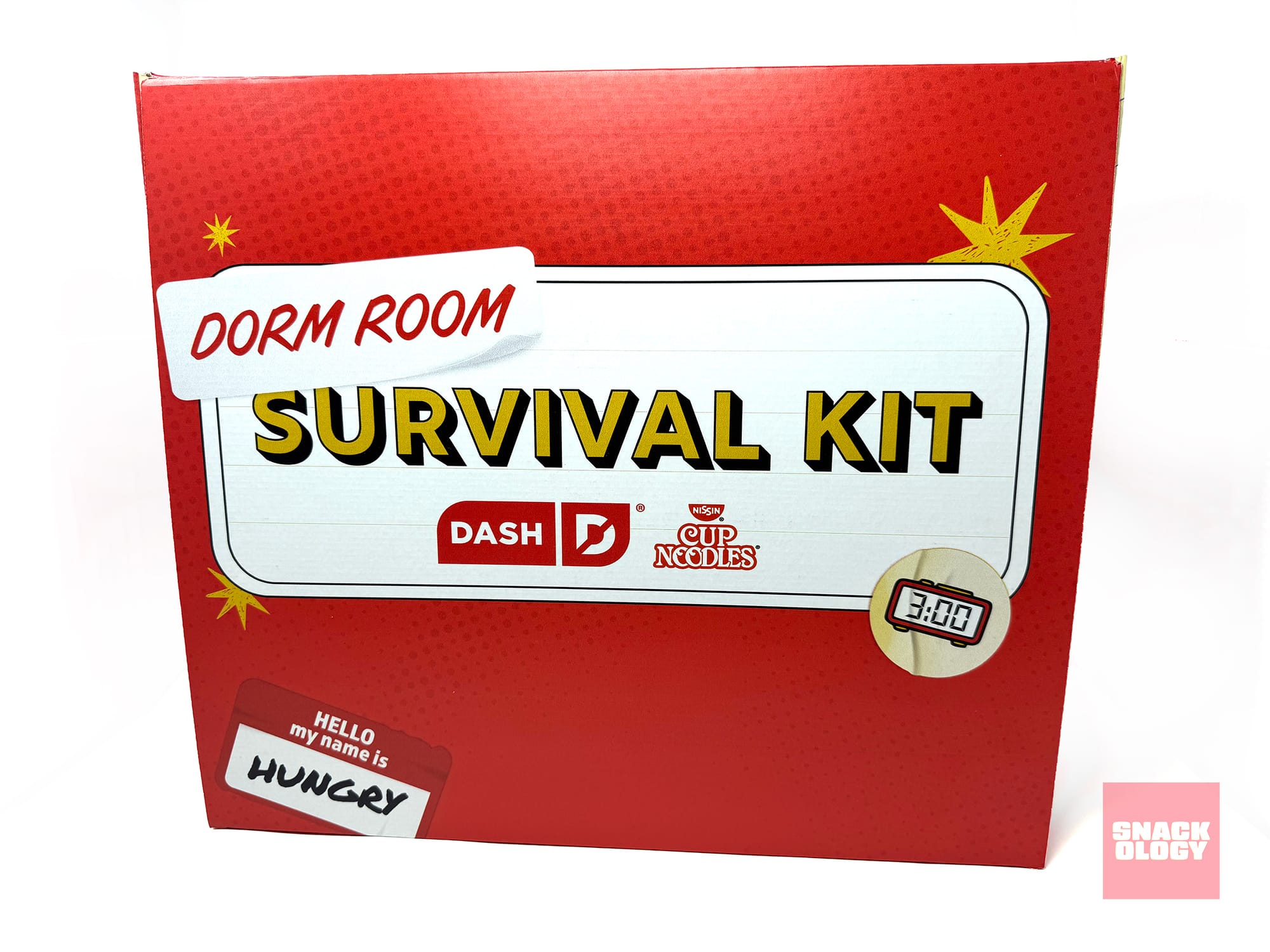 The Cup Noodles x Dash Dorm Survival Kit
