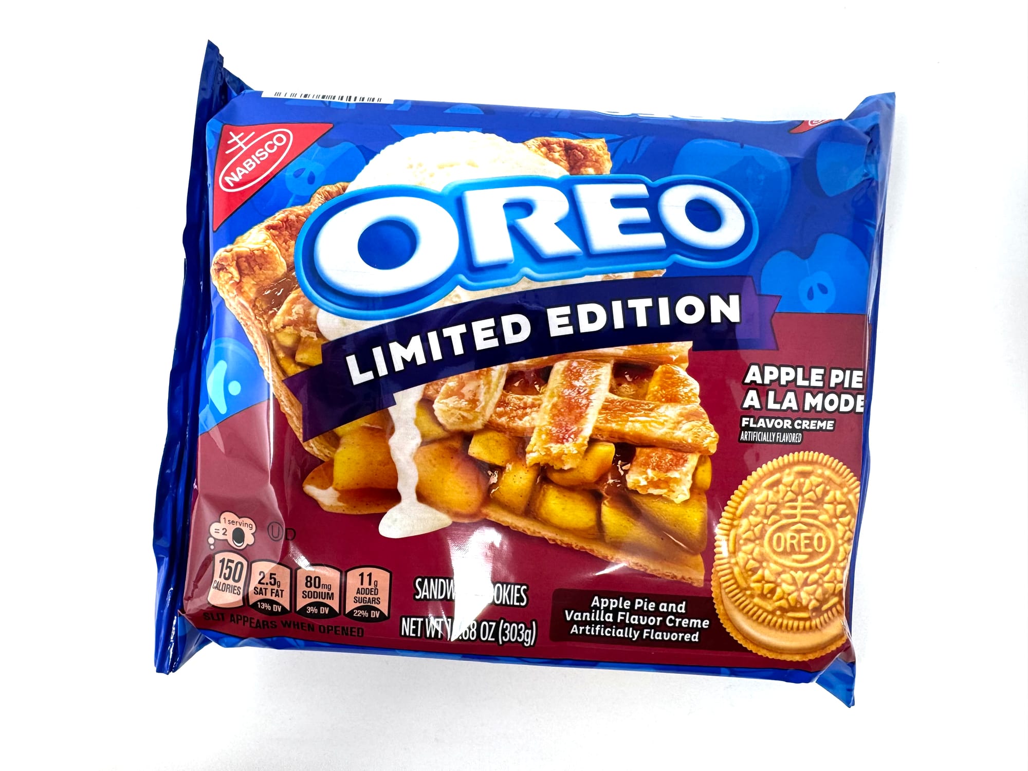 Oreo Apple Pie a la Mode cookies