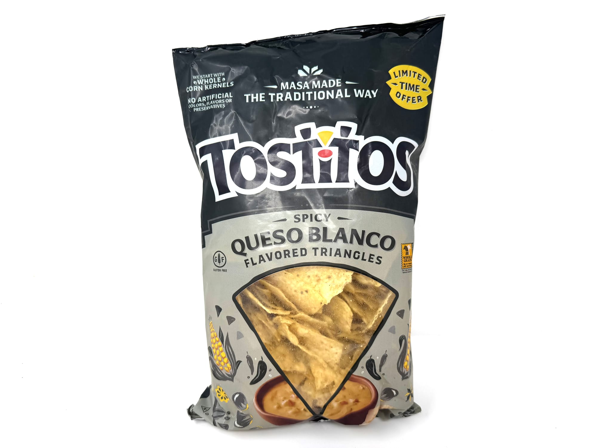 Tostitos Spicy Queso Blanco Flavored Tortilla Chips