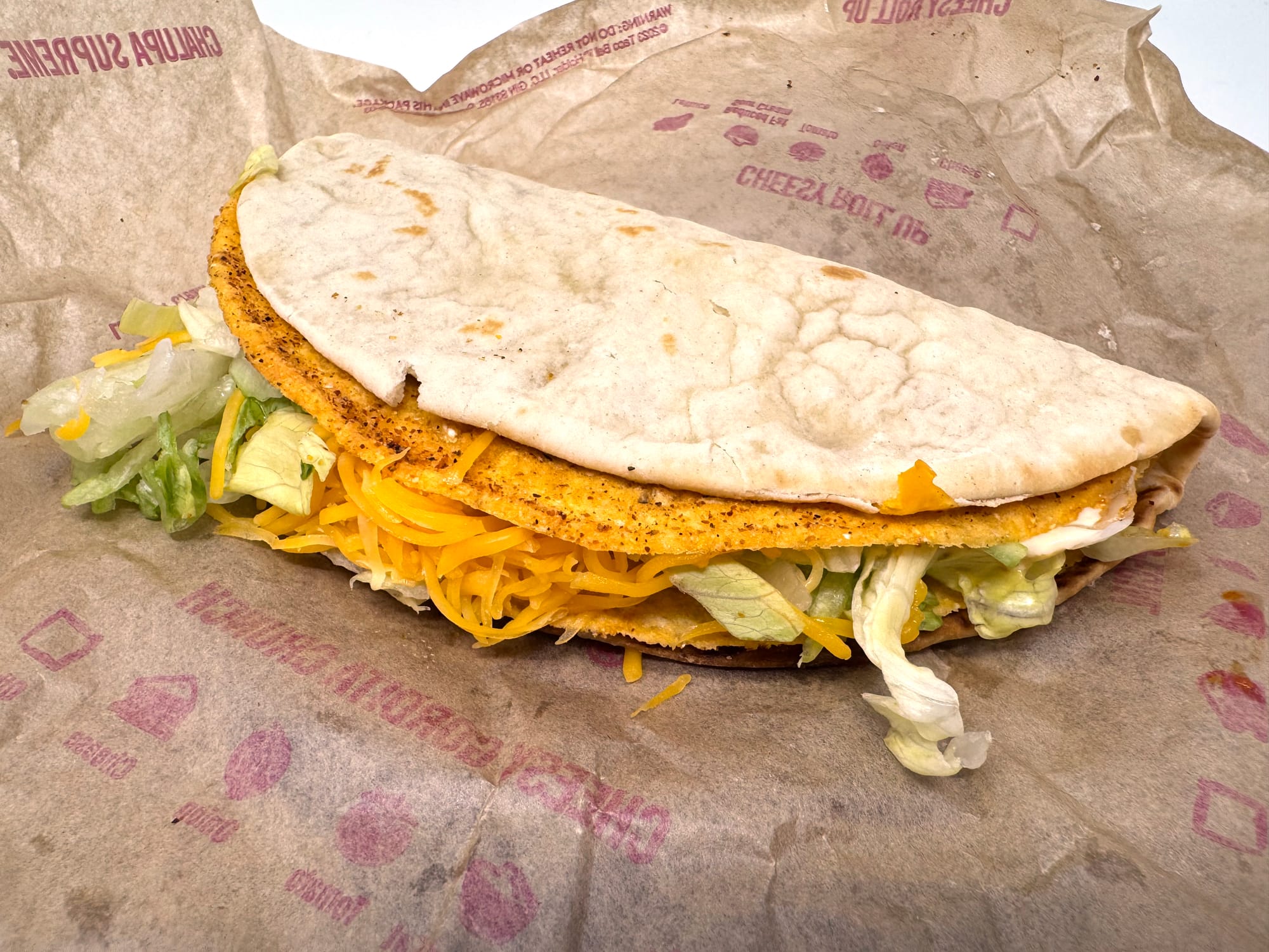 Tajín Cheesy Gordita Crunch