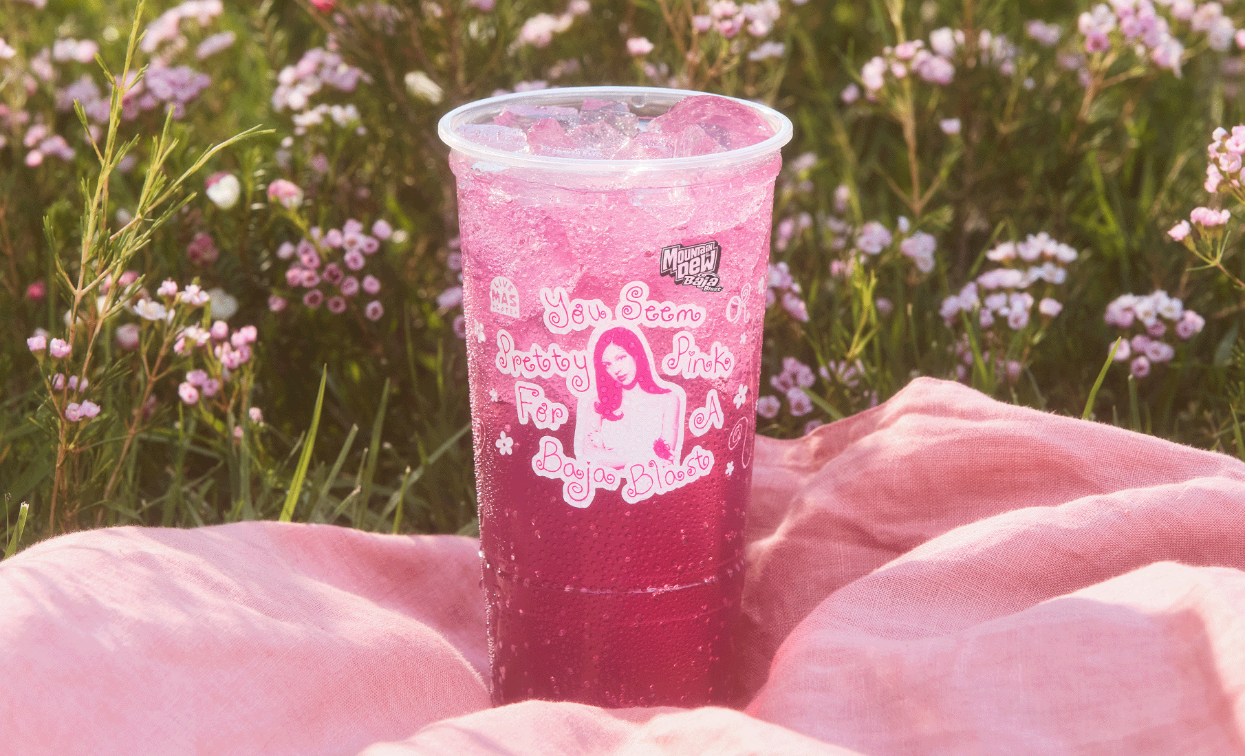 You Seem Pretty Pink for a Baja Blast