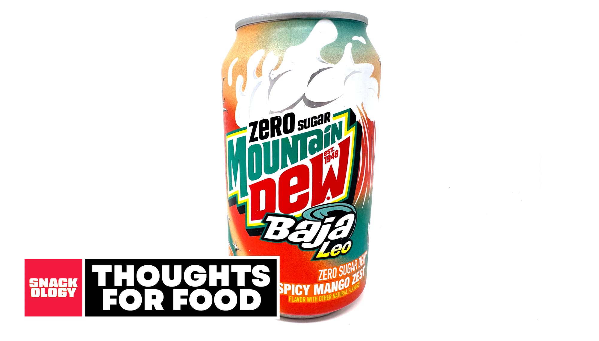 Mountain Dew Baja Leo Zero Sugar