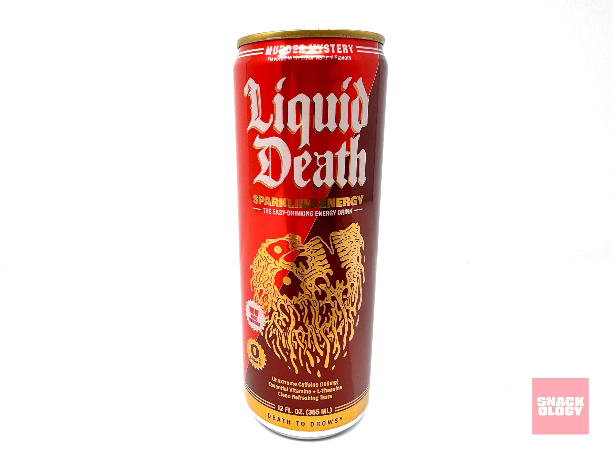 Liquid Death Sparkling Energy Murder Mystery