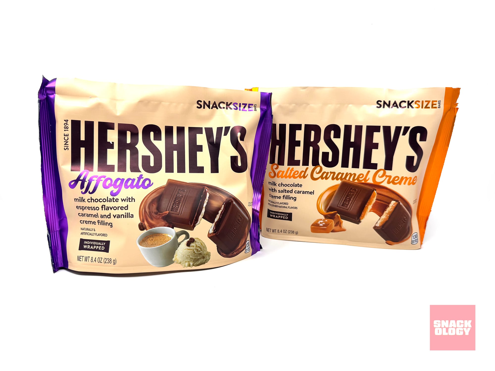 Hershey’s Affogato and Hershey’s Salted Caramel Creme