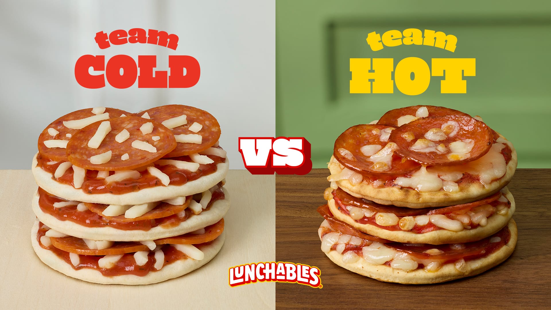 Do you eat a Lunchables Pizza cold or hot?