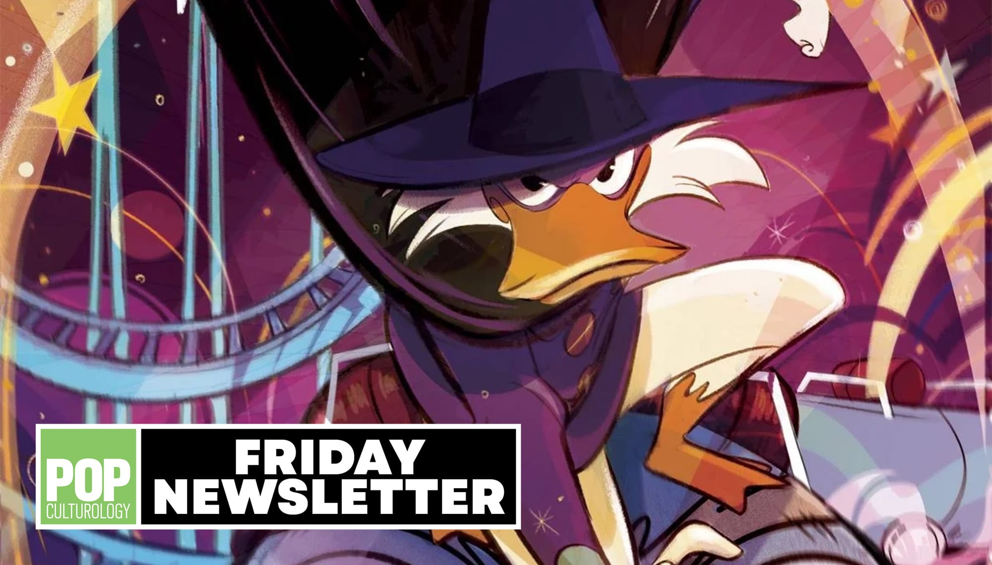 Darkwing Duck on Nicoletta Baldari’s variant cover of Darkwing Duck No. 1