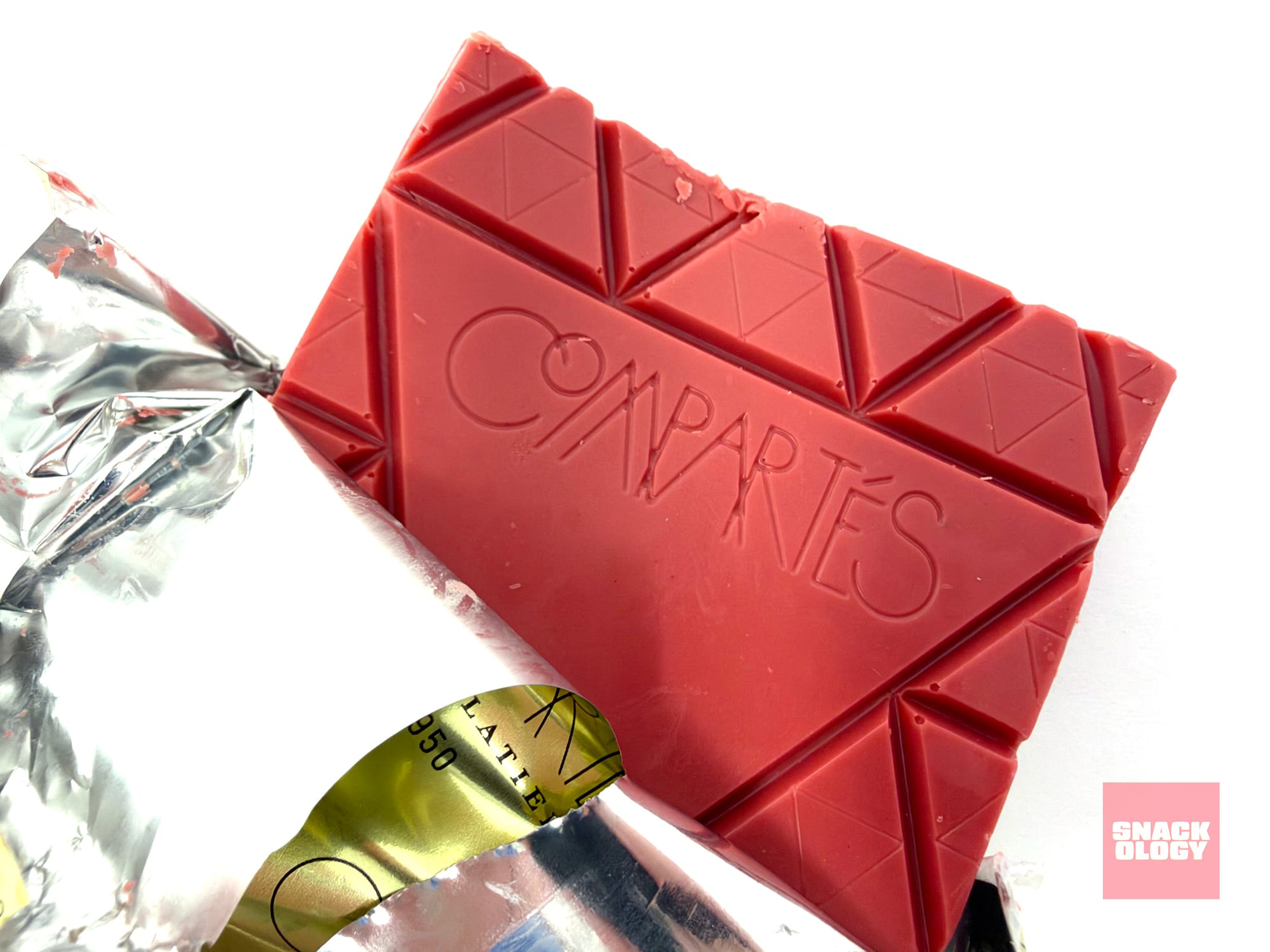 The Olipop Pomegranate Sparkle Chocolate Bar