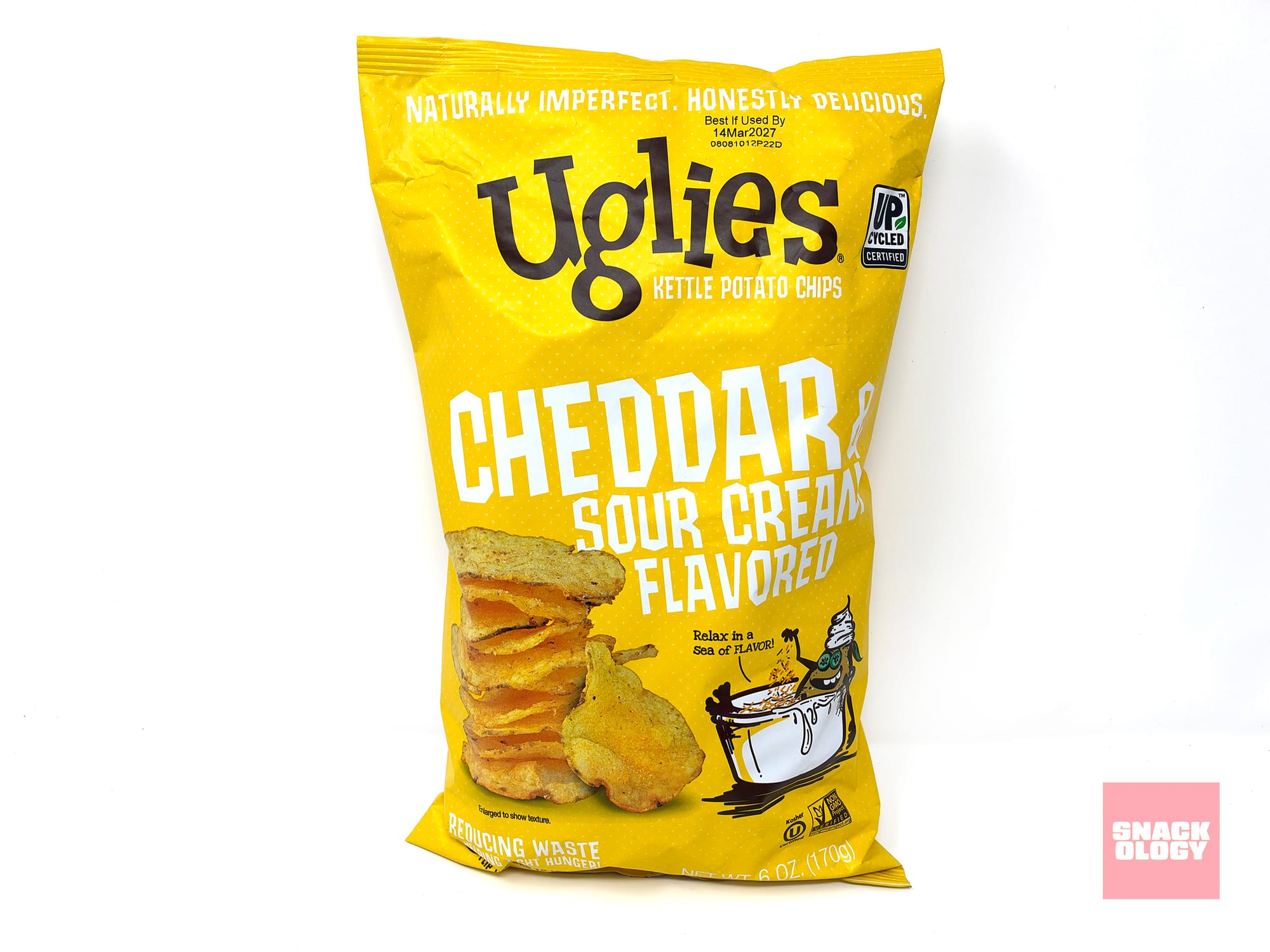 Uglies Cheddar & Sour Cream Kettle Chips