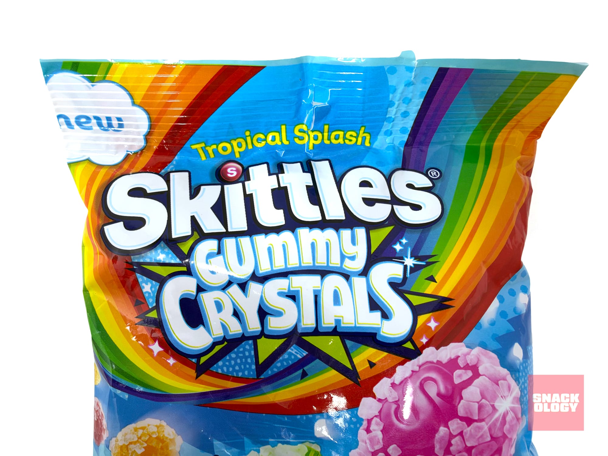 Skittles Gummy Crystals Tropical Splash