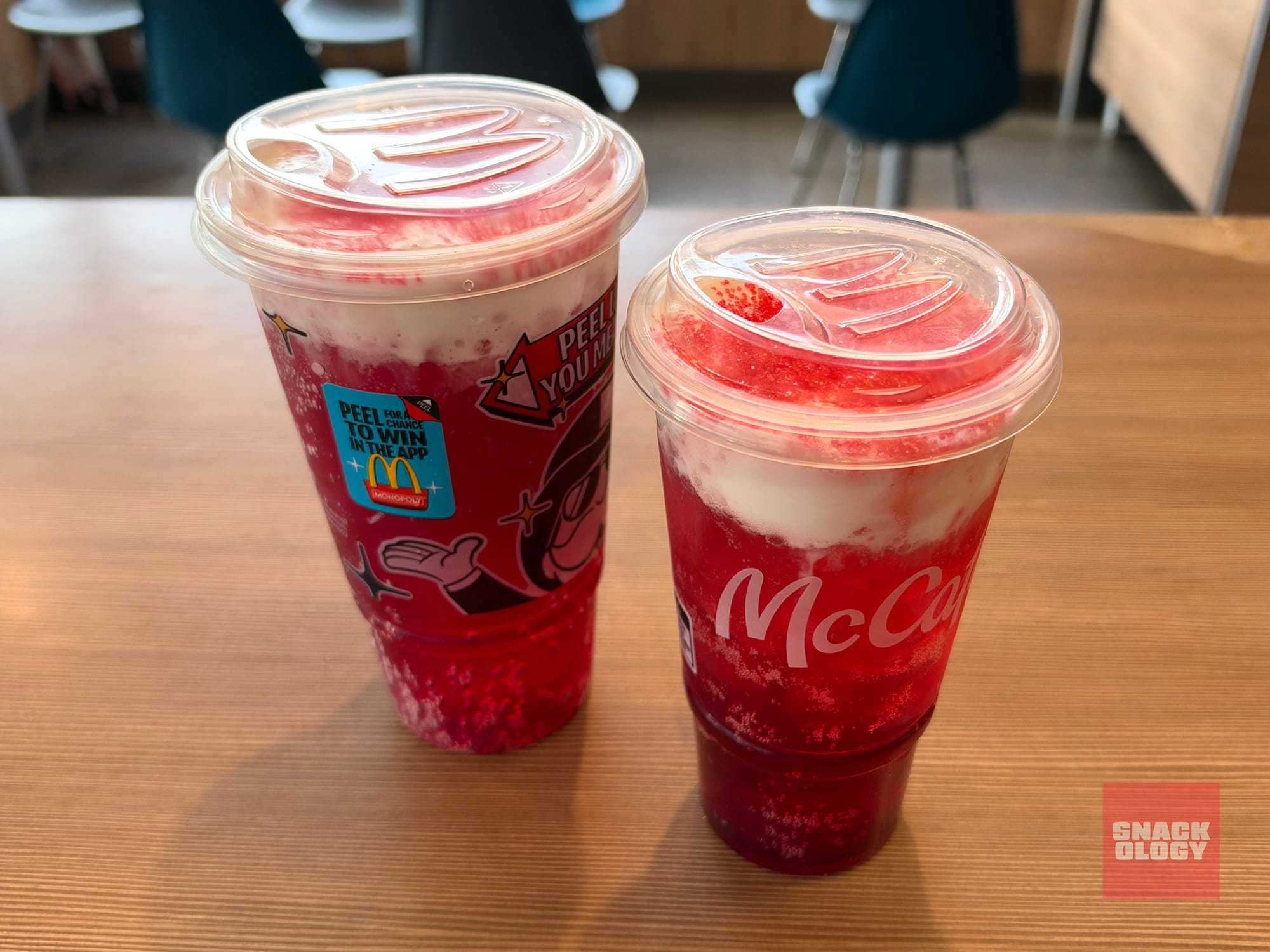 Frosted Cranberry Splash with Sprite and Reduced Sugar Red Bull Frosted Cranberry Energizer