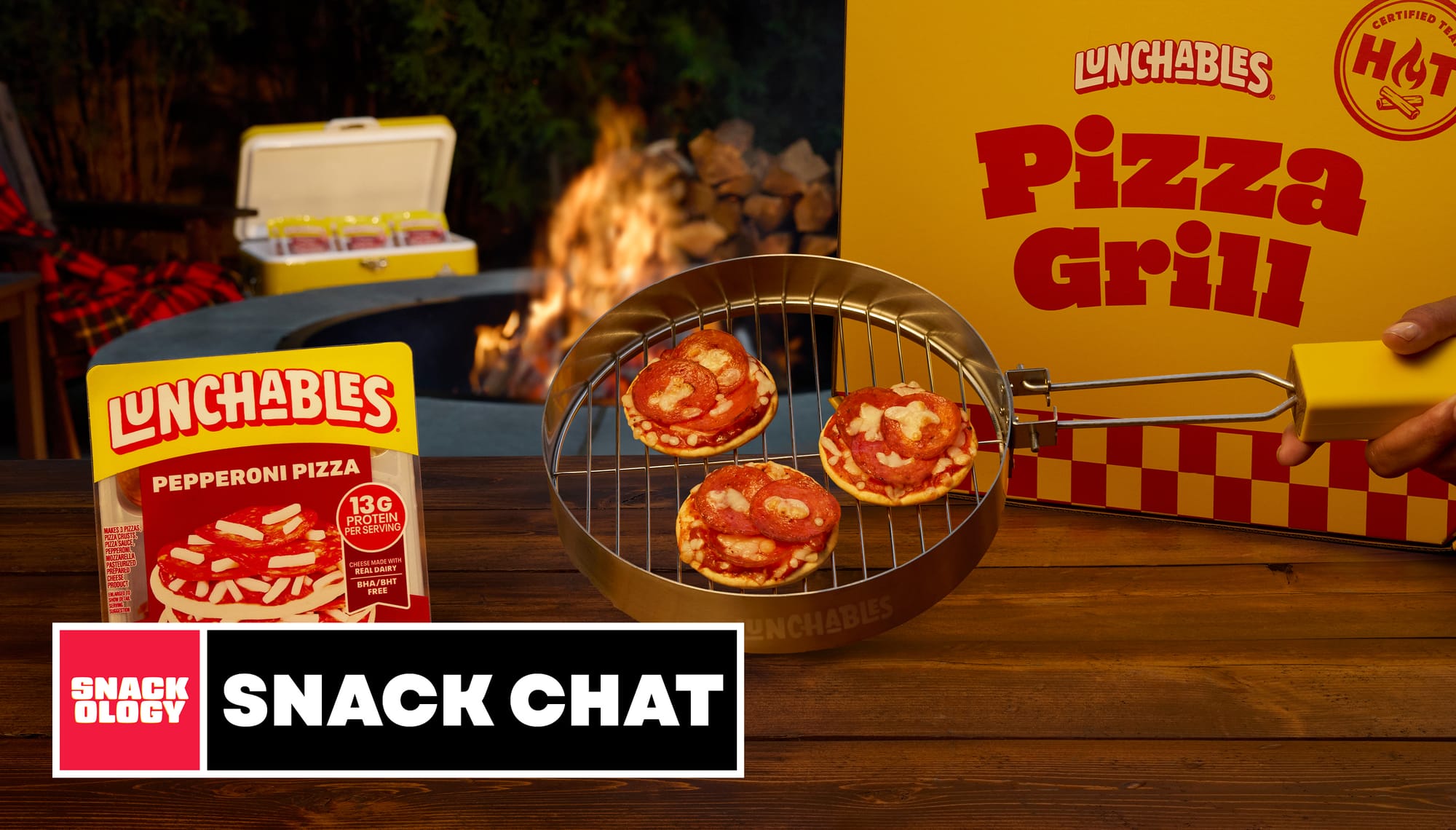 Lunchables Pizza and the Lunchables Pizza Grill