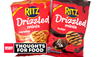 Ritz Drizzled Minis unite salty and sweet in a tiny snack