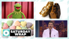 Kermit, Little Debbie Oatmeal Creme Pie and Cosmic Brownies Ice Cream Sandwiches, Brach’s Brach’s Sweet Bright Conversation Hearts and Colin Jost on SNL