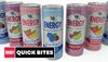 V8 Energy Zero Sugar in Blueberry Raspberry, Strawberry Lemonade and Cherry Lime