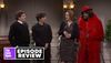 Jeremy Culhane, Marcello Hernandez, Ashley Padilla and Colman Domingo on SNL