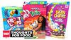 Froot Loops Wild-Berry, Tropical Trix featuring Disney’s Moana Cereal and Lucky Charms Unicorn Cotton Candy Cereal
