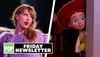 Taylor Swift in The Eras Tour (Taylor’s Version) and Jessie in Toy Story 5