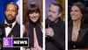 Jalen Brunson, Dakota Johnson, Shane Gillis and Inde Navarrette