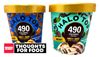 Halo Top Salted Caramel Almond and Halo Top Mint Chocolate Cookie