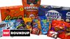 Reese’s Sweet & Salty, LesserEvil Pumpkin Spice Popcorn, Pirate’s Booty Boos & Bites, Hershey’s Cookies ‘N’ Creme Fangs, Jolly Rancher Gummies Trickies Minis, Kit Kat Count & Witch, Jolly Ran