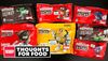 Seven of the eight possible M&M’s x Marvel Packs characters