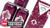 Olipop Pomegranate Sparkle and the Olipop Pomegranate Sparkle Chocolate Bar