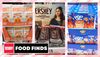 Xochitl Halloween Tortilla Chips, Hershey’s Milk Chocolate bars, and Pop-Tarts Pumpkin Pie