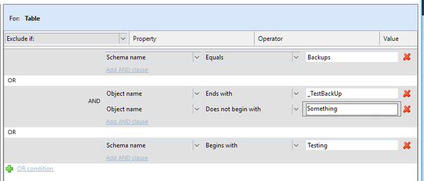 Using SQL Source Control to Filter Out Unwanted Items