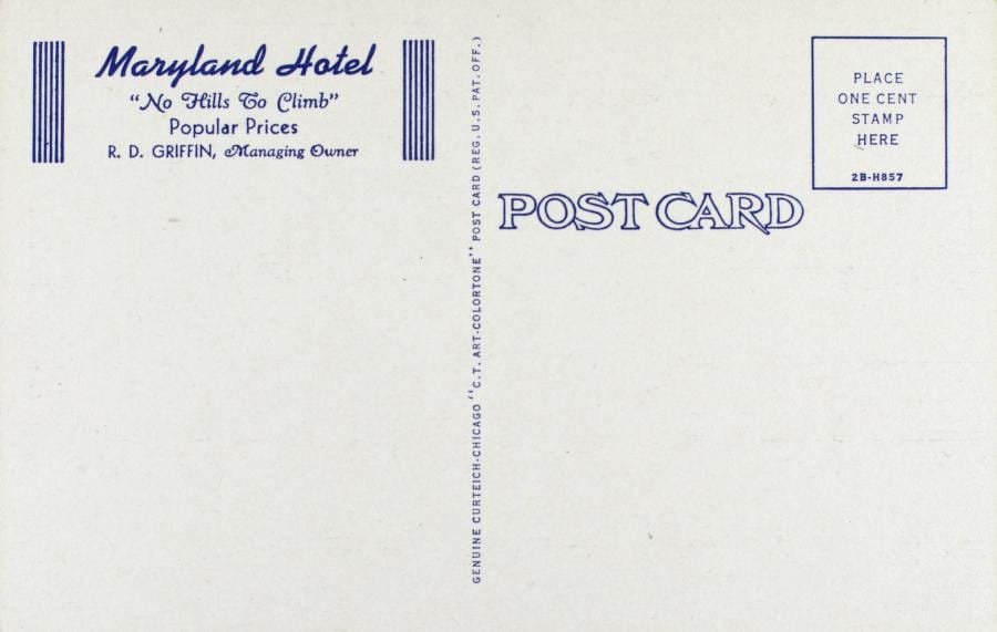 Postcard verso