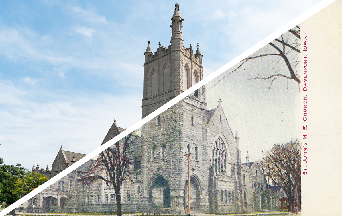 St. John's M.E. Church, Davenport, Iowa