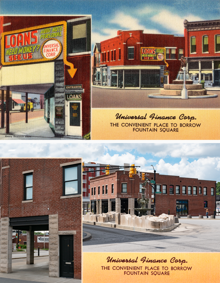 Universal Finance Corp., Fountain Square, Indianapolis